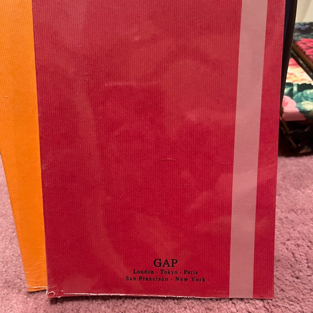 GAP Orange and Red softcover journal Notebooks